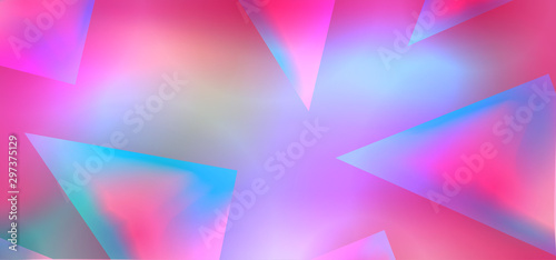 Trendy triangle background ...
