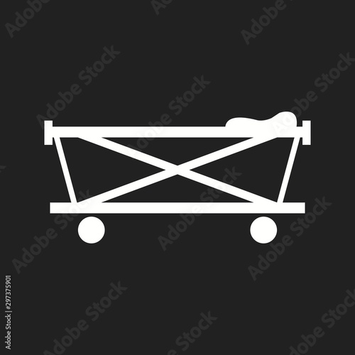 Beautiful Stretcher Vector Glyph icon