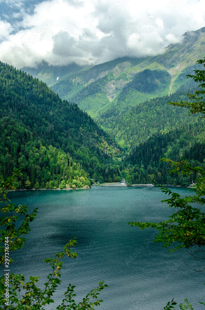 Ritz lake in Abkhazia