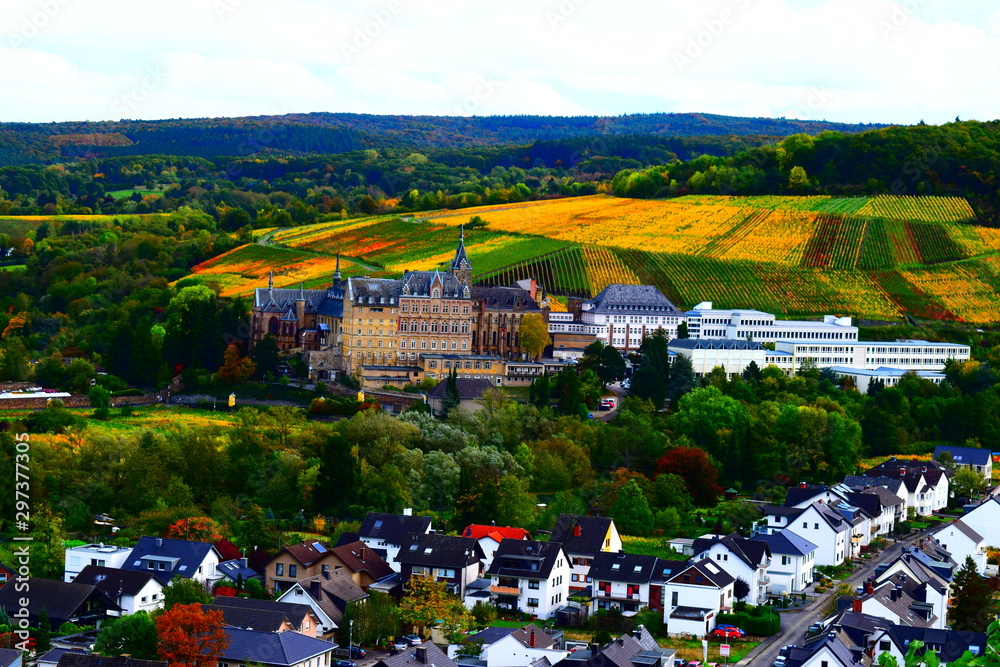 Bad neuenahr-Ahrweiler mit Kloster Stock-Foto | Adobe Stock