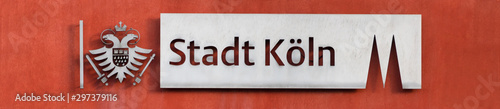 Coat of arms of the city of Cologne sign