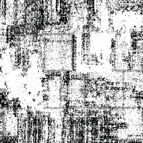 Wallpaper Mural Uneven black and white texture vector. Distressed overlay texture. Grunge background. Abstract textured effect. Vector Illustration. Black isolated on white background. EPS10. Torontodigital.ca