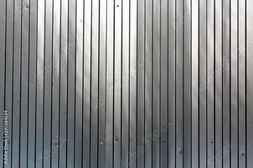 Metal list wall texture of fence.