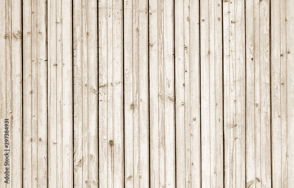 Fototapeta premium Wooden wall texture in brown tone.