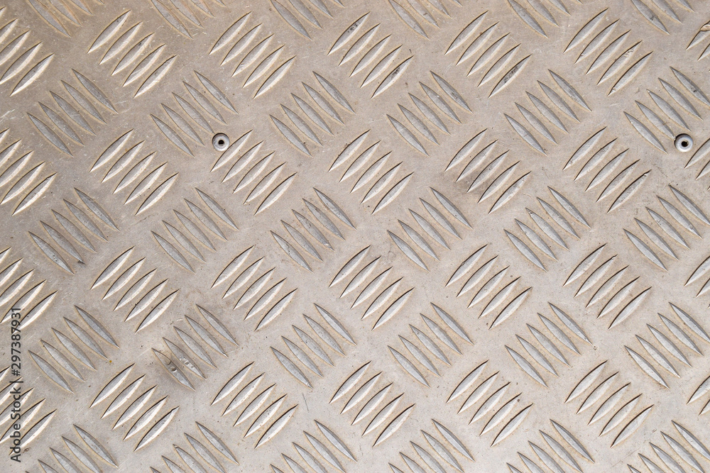 Background metal texture with anti-slip relief. metal sheet Background metal texture with anti-slip relief. metal sheet