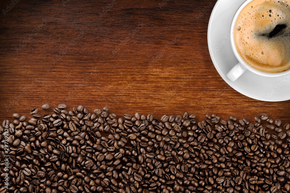 Naklejka premium Coffee.