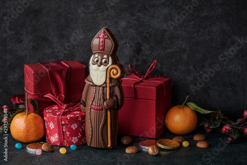 Saint Nicholas gift photo