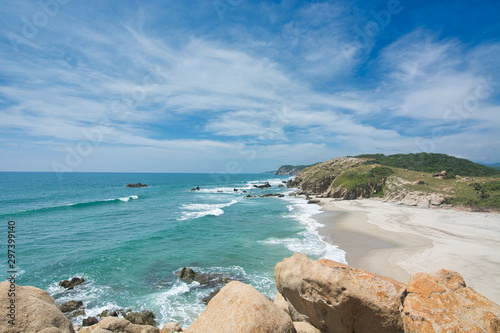 beach and sea