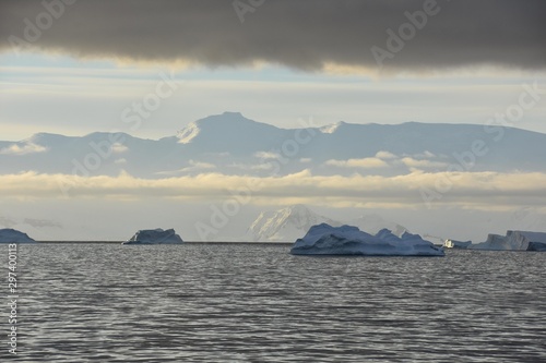 ciel froid en antarctique