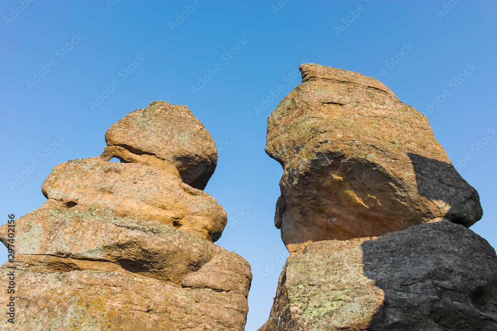 Landscape of Rock Formation Belogradchik Rocks, Bulgaria