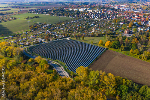 Solarfarm bei Quedlinburg
