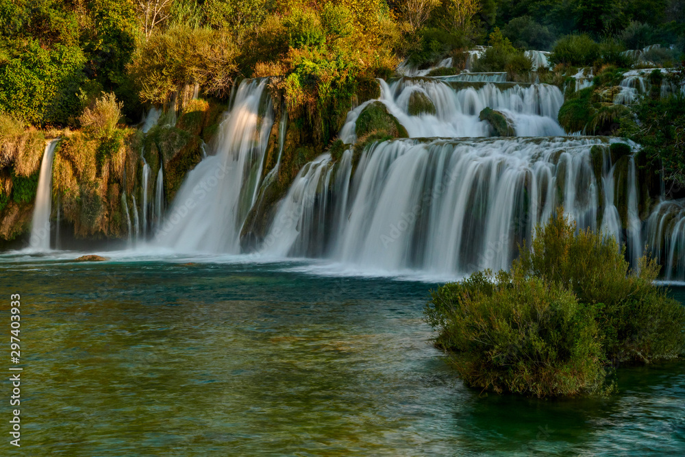 Croatia, Krka national park, and waterfalls Croatia, Krka national park, and waterfalls