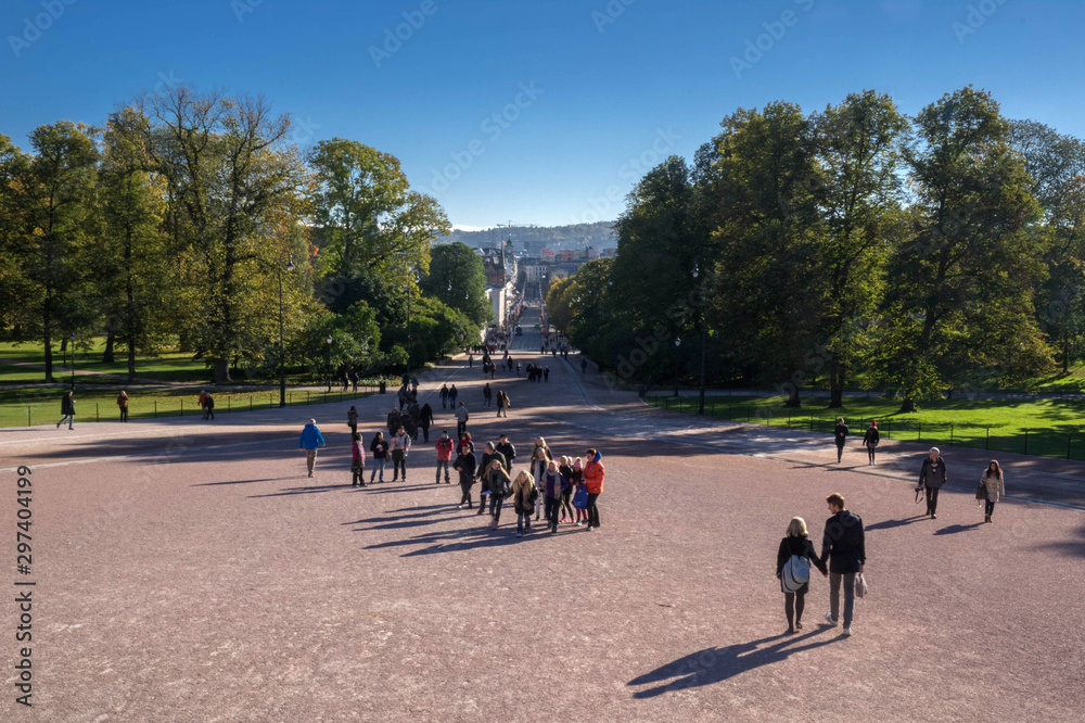 Naklejka premium royal palace park