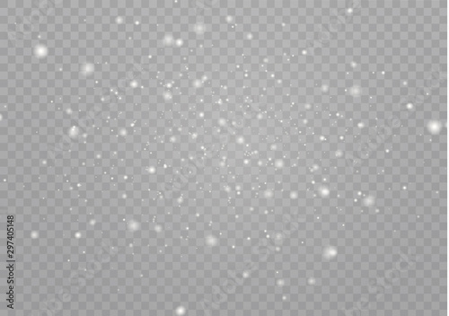 Snow wind background