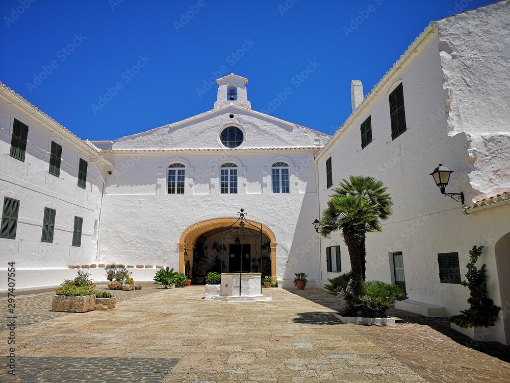 church in Menorca