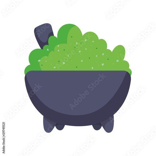 bowl with guacamole food mexico icon