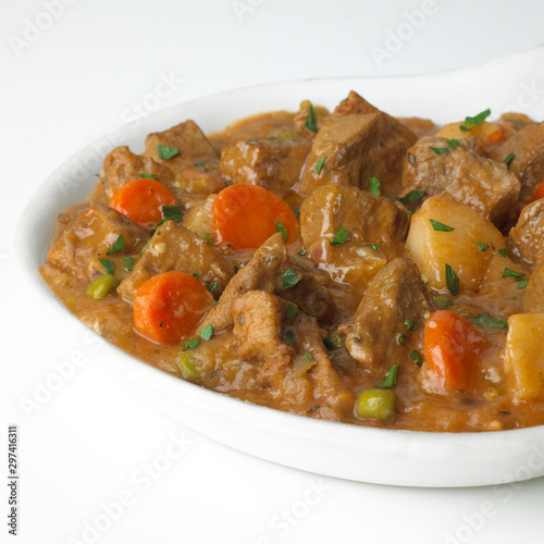 beef stew in a bowl