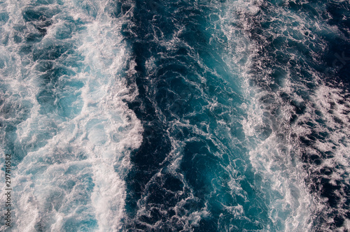 waves on deep seawater