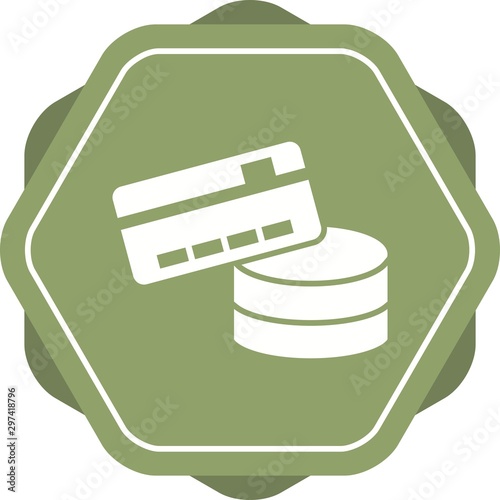 Beautiful Payment method Vector Glyph icon