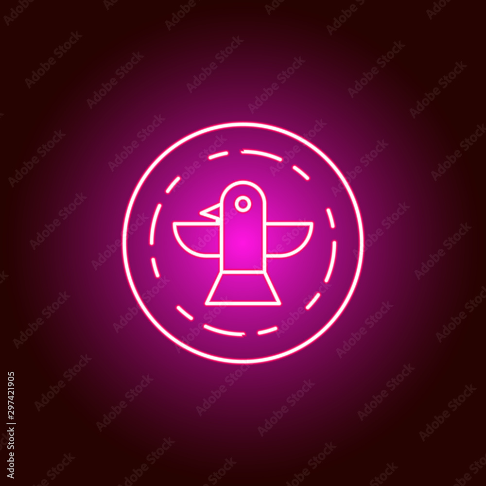 American, bird, eagle, celebration, icon. Modern American USA vector icon - neon vector. Can be used for web, mobile American, bird, eagle, celebration, icon. Modern American USA vector icon - neon vector. Can be used for web, mobile