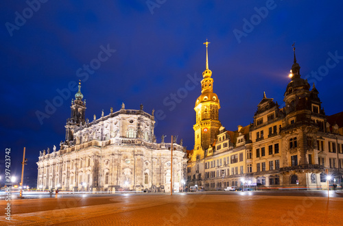 Downtown of Dresden, Germany