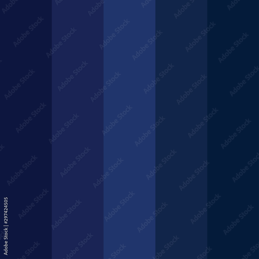 Fototapeta premium Blue color palette vector illustration