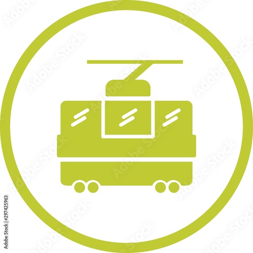 Beautiful Chairlift Vector Glyph Icon