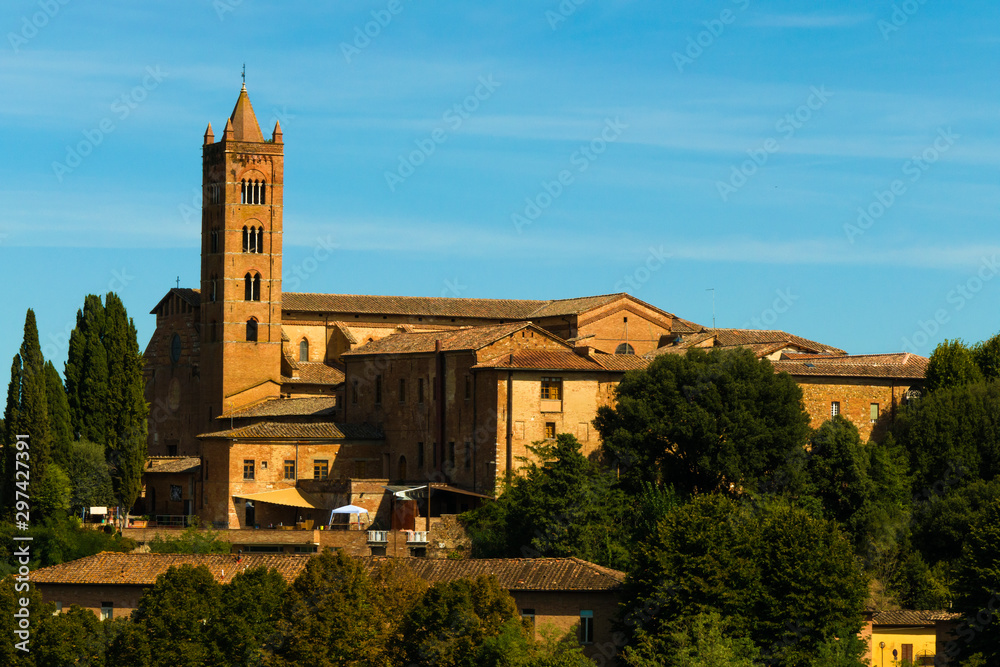 Panorama of Siena, Tuscany, Italy