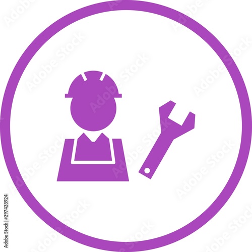Beautiful Maintenance Vector Glyph icon