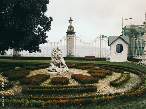 statue in park