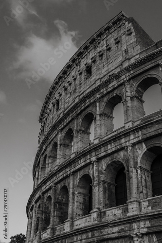 Photography Colosseum in Rome Italy