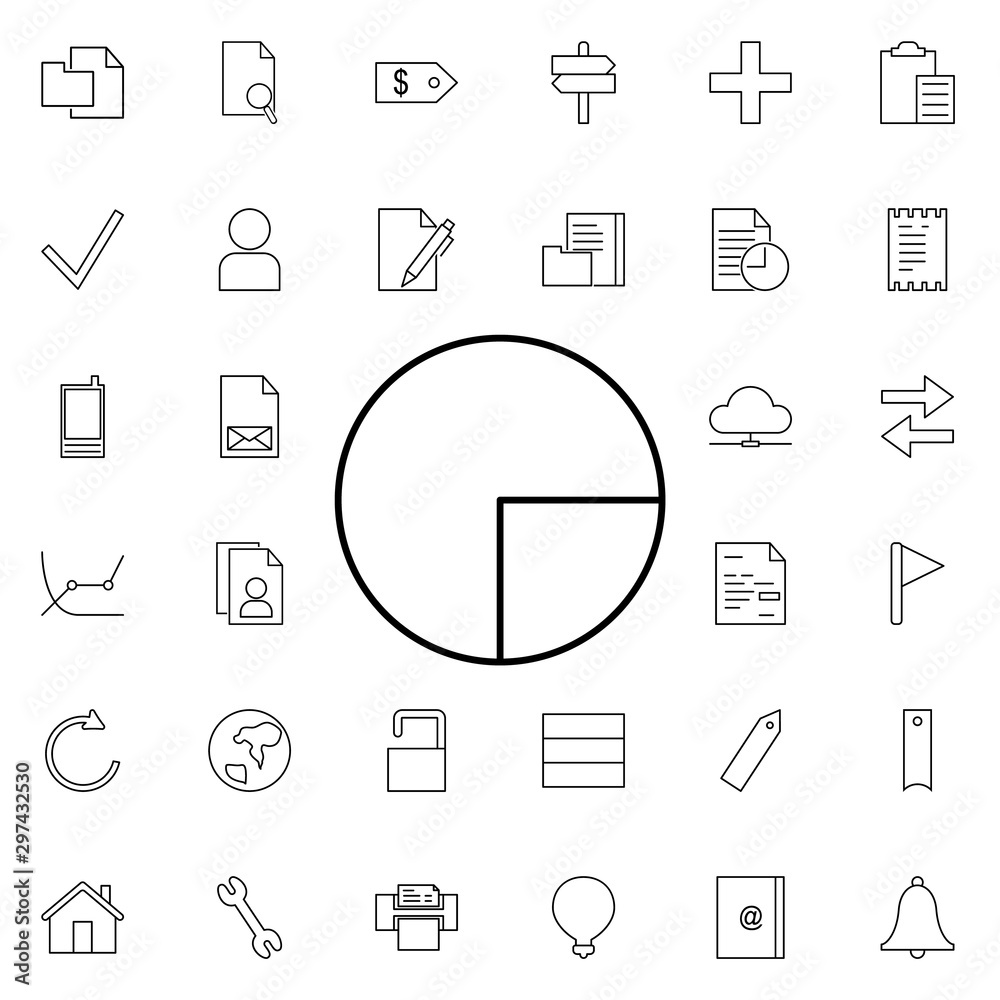 pie chart neon icon. Elements of web set. Simple icon for websites, web design, mobile app, info graphics pie chart neon icon. Elements of web set. Simple icon for websites, web design, mobile app, info graphics