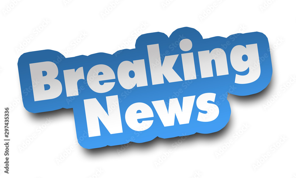 breaking news concept 3d illustration isolated breaking news concept 3d illustration isolated