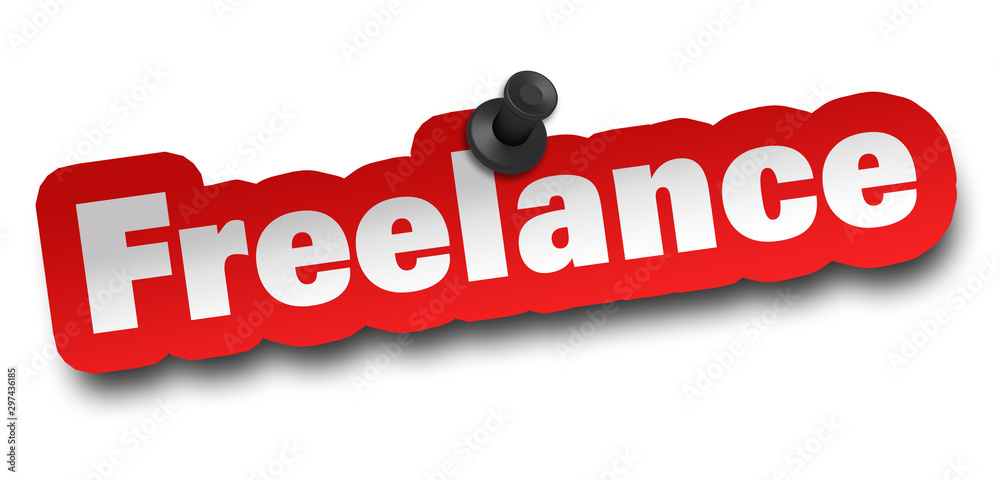 freelance concept 3d illustration isolated freelance concept 3d illustration isolated