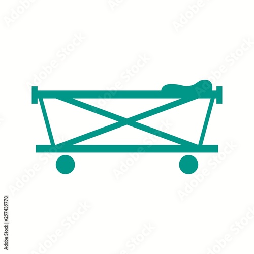 Beautiful Stretcher Vector Glyph icon
