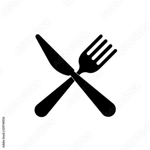 Fork & Knife Restaurant Symbol Icon