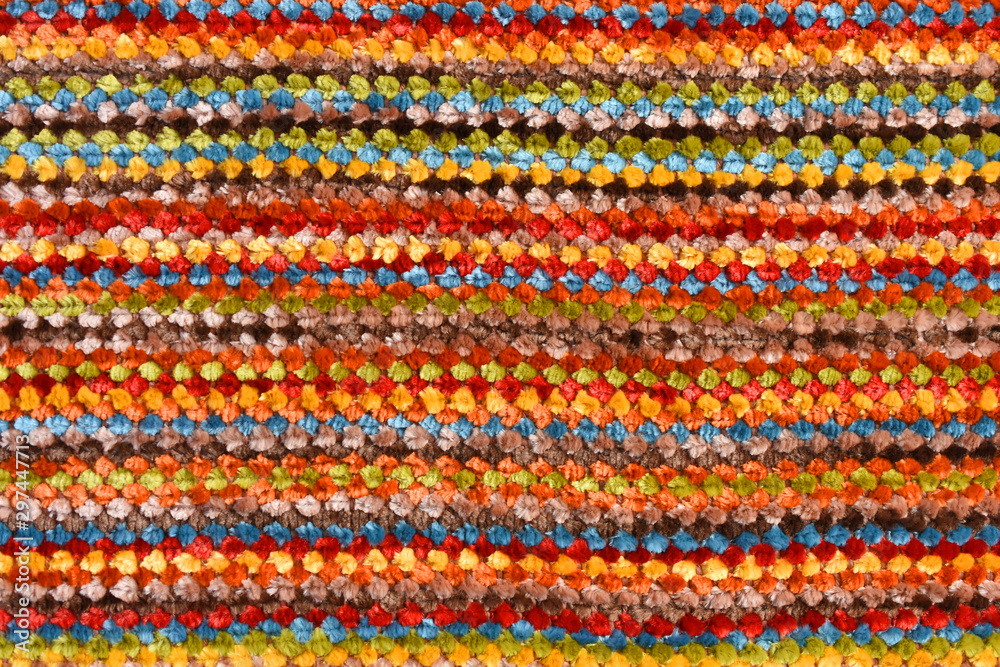 Colorful Blanket Abstract