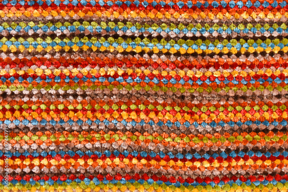 Colorful Blanket Abstract Colorful Blanket Abstract