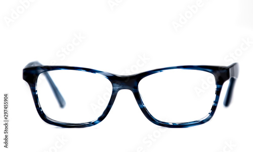 varying types and colors of eyeglasses