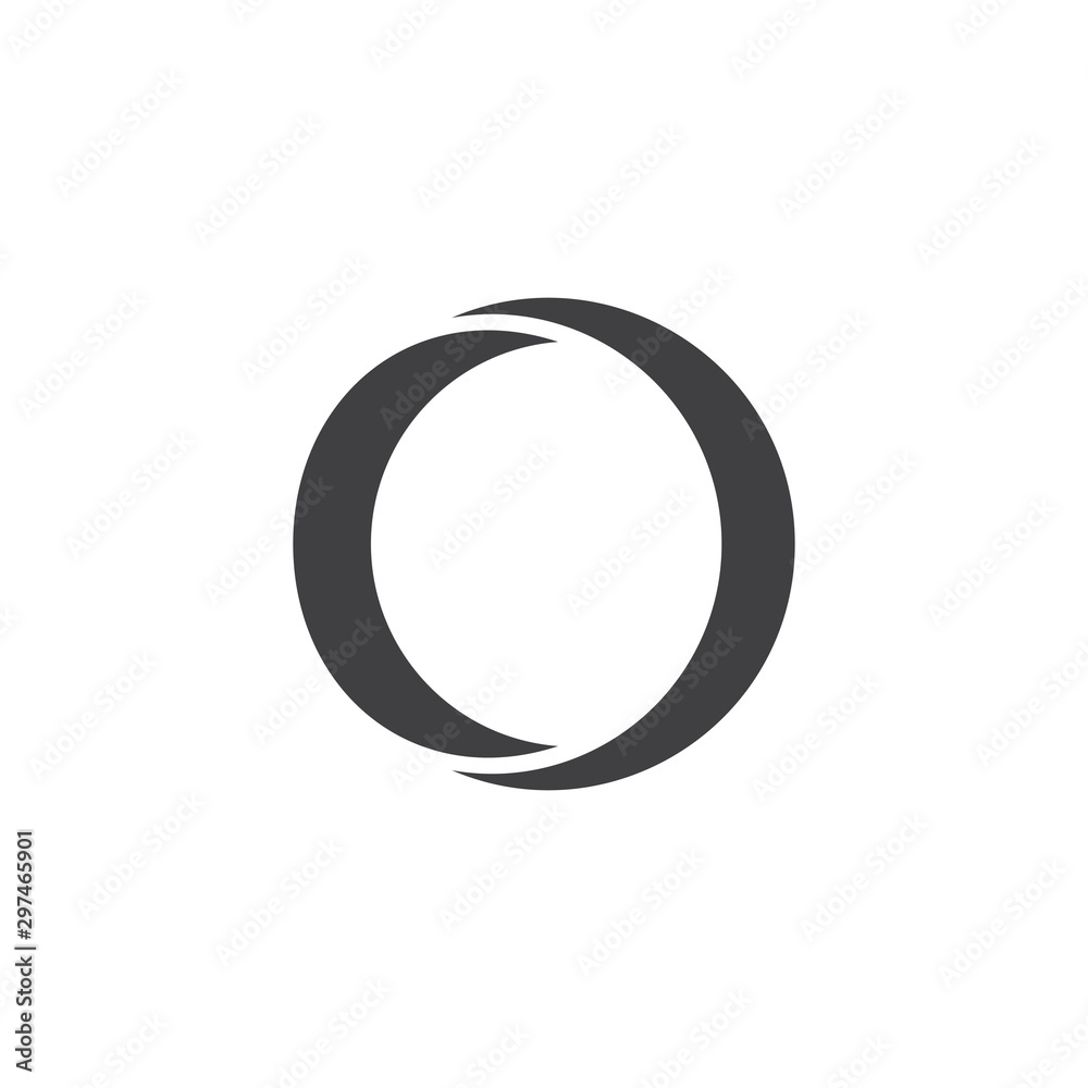simple 3d flat circle object symbol logo vector simple 3d flat circle object symbol logo vector