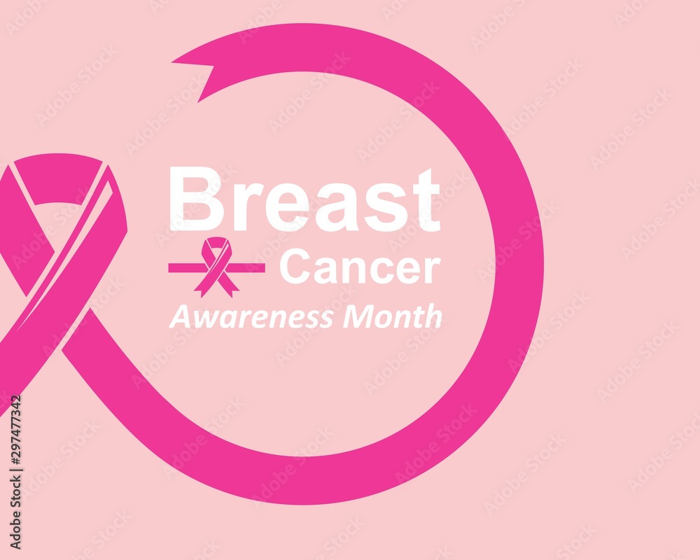 breast cancer ribbon vector illustration design breast cancer ribbon vector illustration design