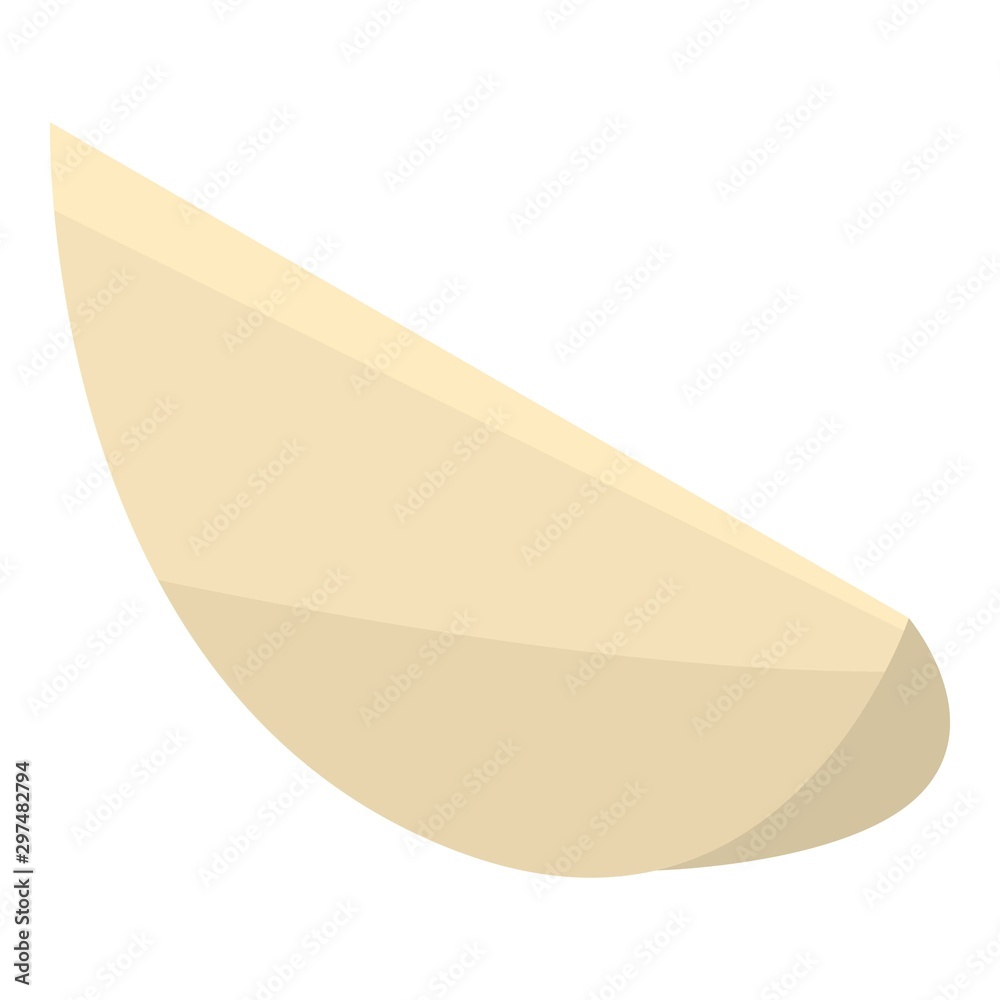 Fresh garlic icon. Isometric of fresh garlic vector icon for web design isolated on white background Fresh garlic icon. Isometric of fresh garlic vector icon for web design isolated on white background