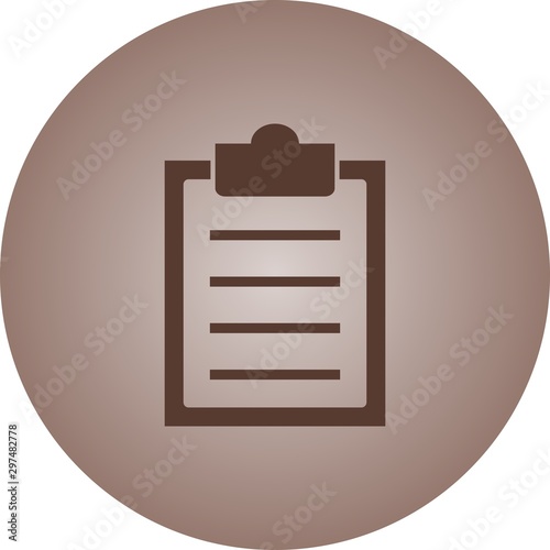 Beautiful Sheet Vector Glyph icon