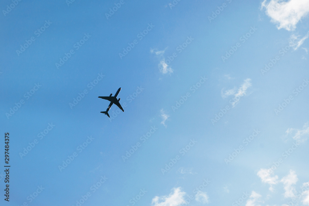 Aircraft flying. Aircraft flying.