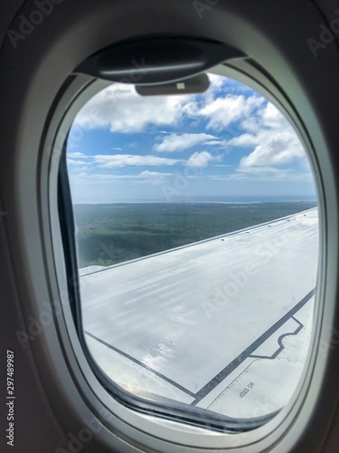 View from airplane window © MAX1E