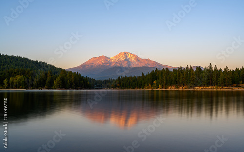 Mt Shasta in autumn