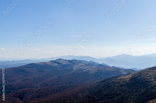 Bieszczadzkie jesienne panoramy 