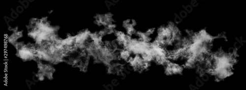 Cloud isolated on black background,Textured Smoke,Abstract black,Panorama