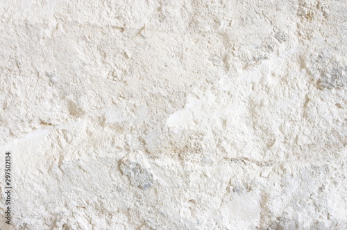 Old limestone texture close-up photo