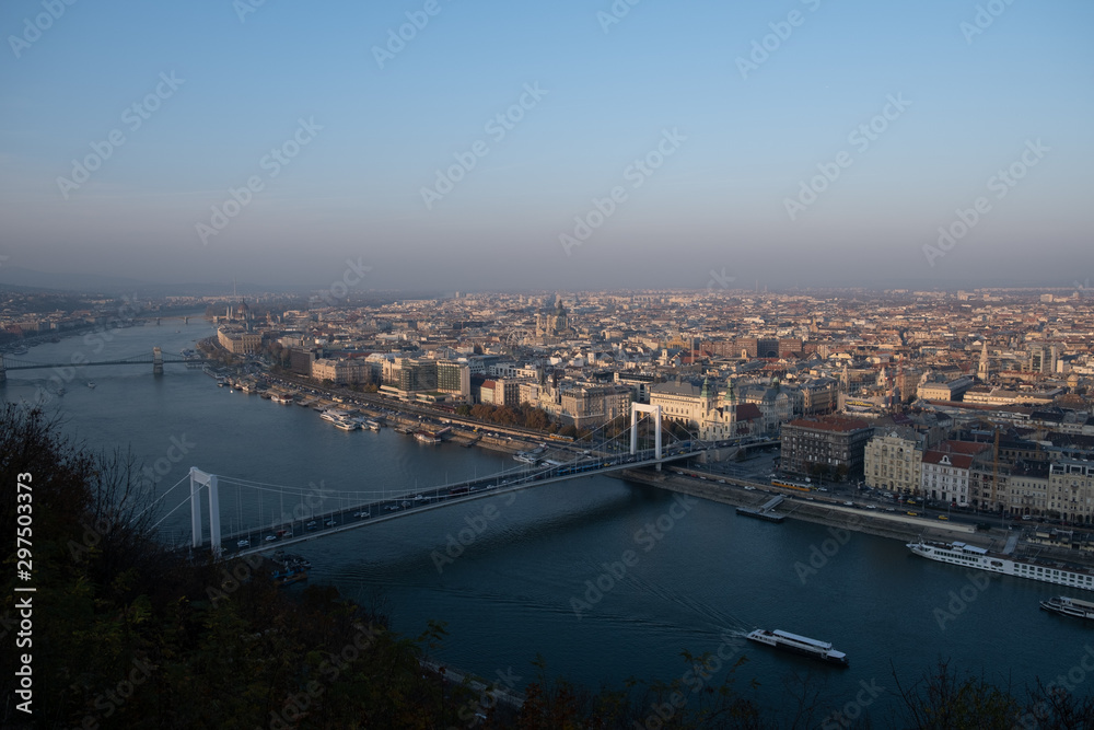 View on the Danube, Budapest View on the Danube, Budapest